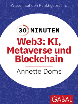 cover image of KI, Metaverse und Blockchain